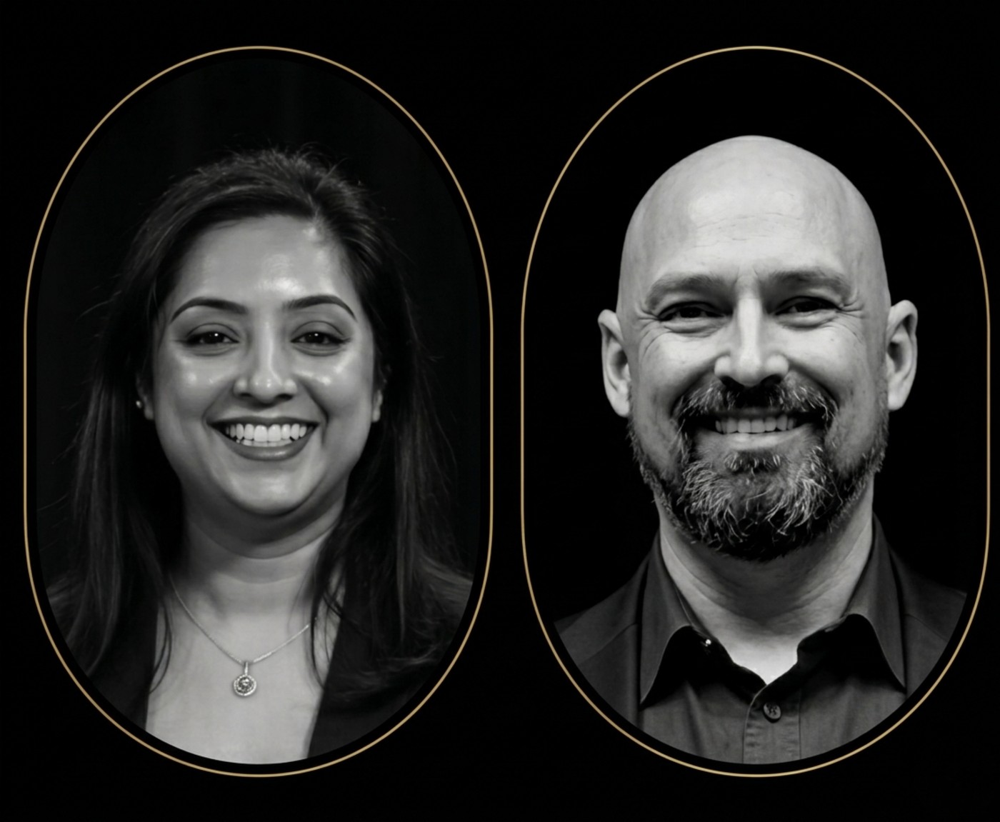 Rupali Babu and David McCann, co-founders of BCX Design